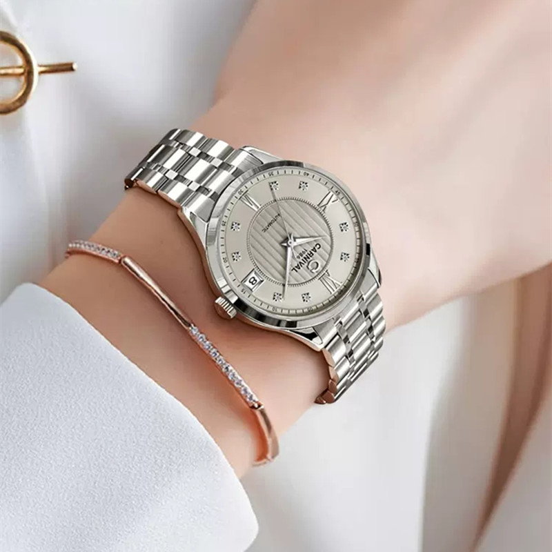Luxury Watch In Japan - Швейцарские женские часы CARNIVAL класса люкс