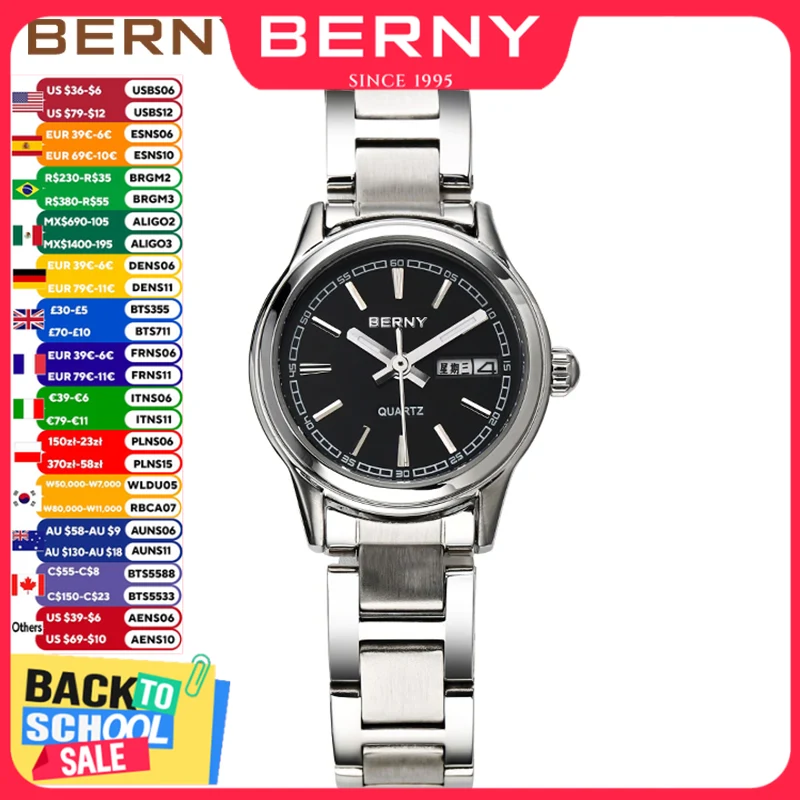 Luxury Watch In Japan - Роскошные женские часы BERNY с японским