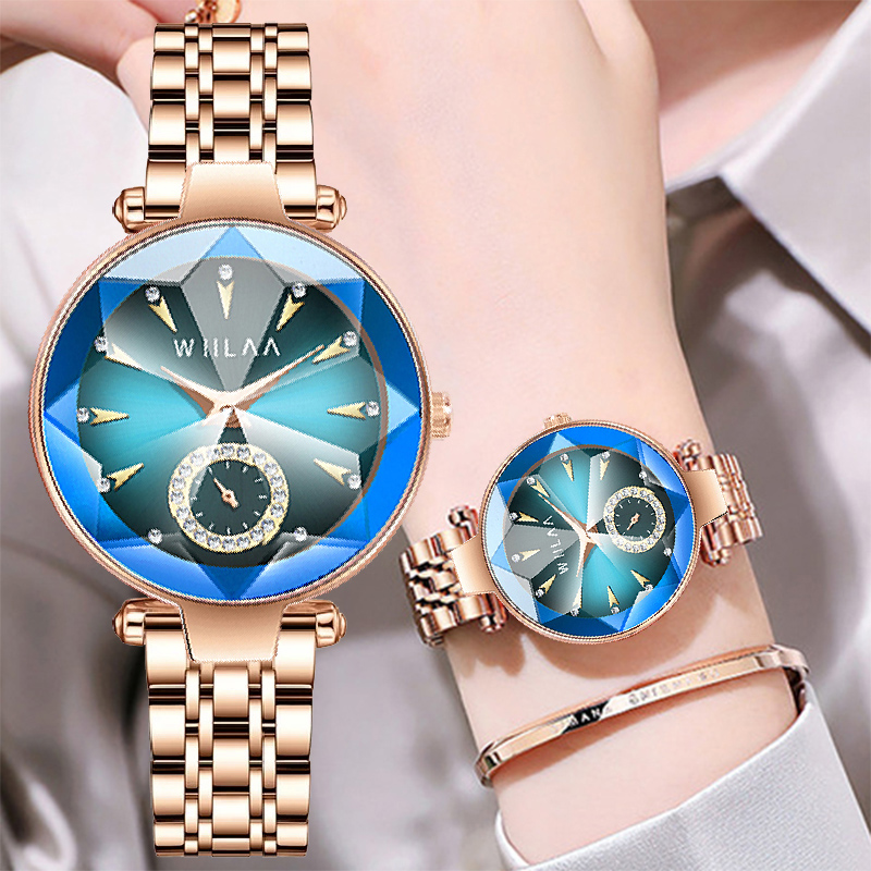 Luxury Watch And Jewelry Brand - Часы наручные женские кварцевые под розовое
