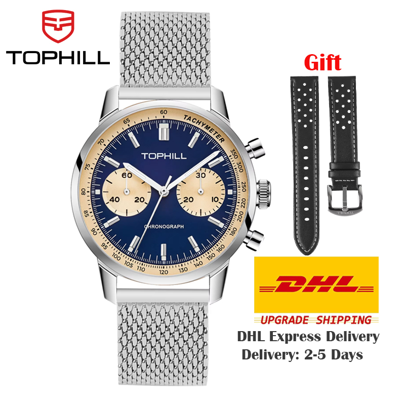 Chronograph Flyback Watch - Часы TOPHILL с хронографом, гоночные часы