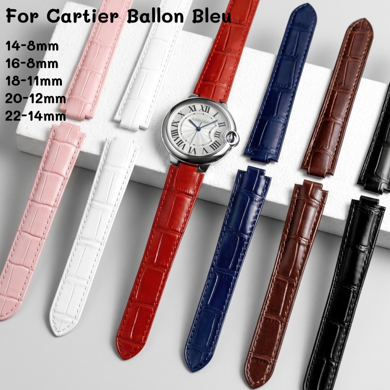 Cartier Watch Ballon Bleu - Кожаный ремешок для часов с двойным