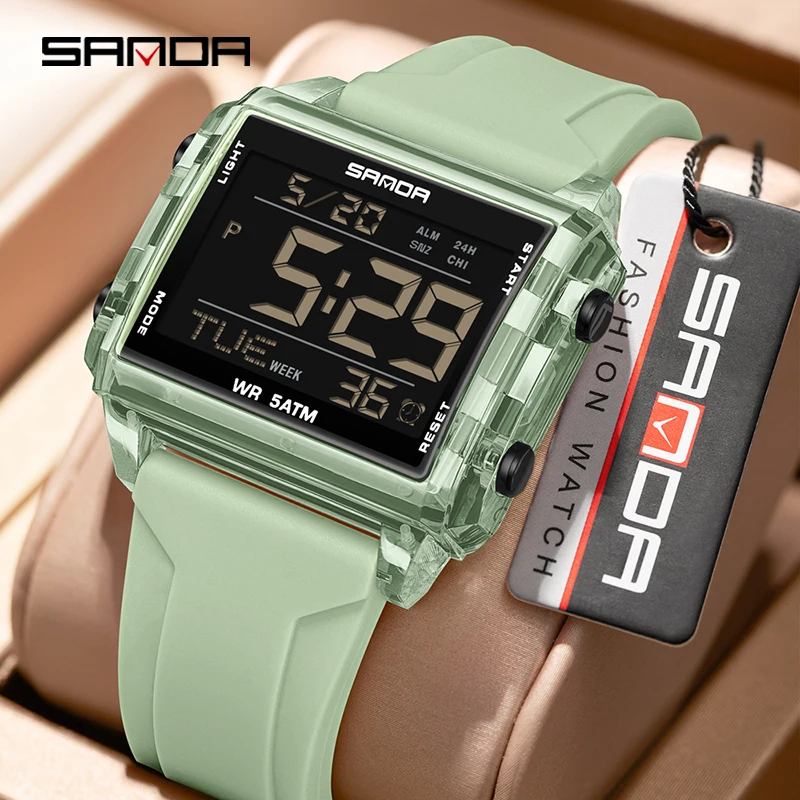 Luxury Watch Brands In World - SANDA брендовые модные часы для мужчин