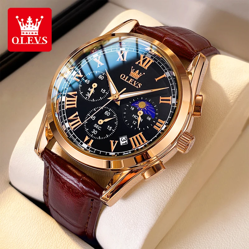 Luxury Watch Audemars Piguet - Мужские часы OLEVS 2871, многофункциональные, из