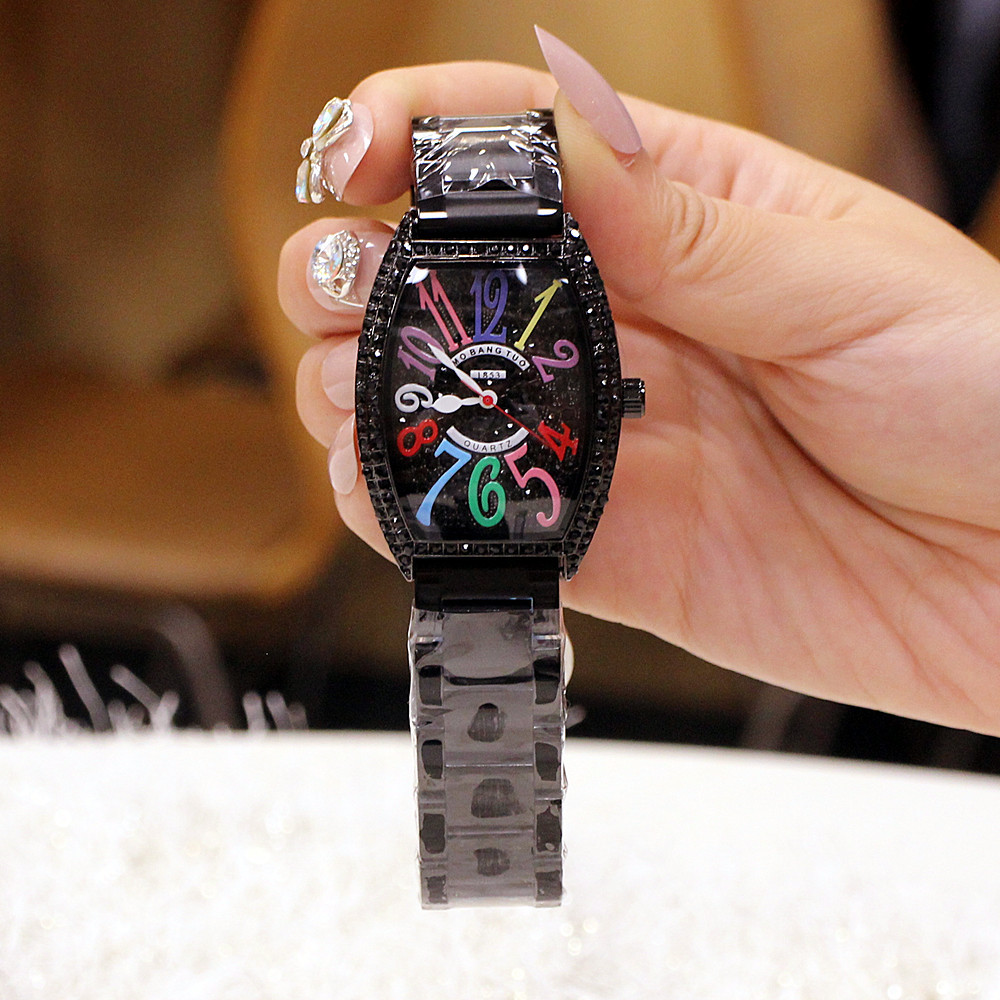 Luxury Watch Korea - Часы женские водонепроницаемые полностью алмазные, модные