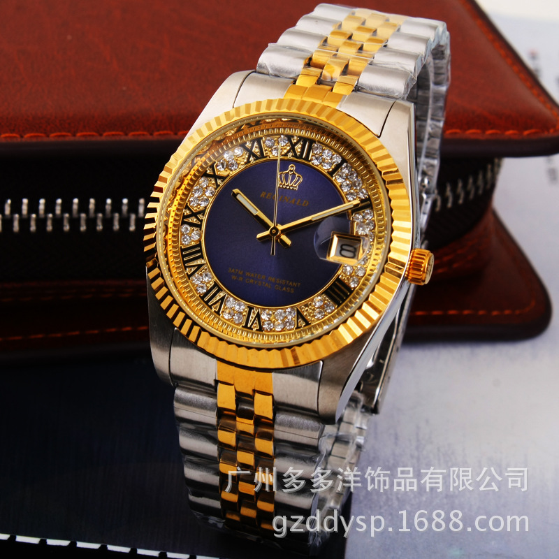 Best Luxury Quartz Watch - 2016 Роскошные наручные часы бренда HK
