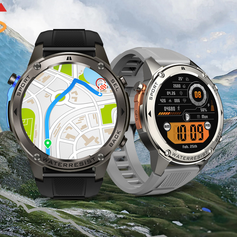 Compass Watch Luxury - Роскошные умные часы, мужские фитнес-отслеживающие уличный