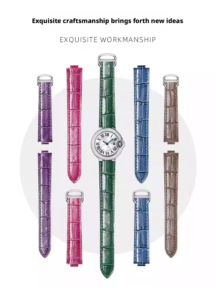 Cartier Watch Ballon Bleu - Кожаный ремешок для часов Cartier BALLON