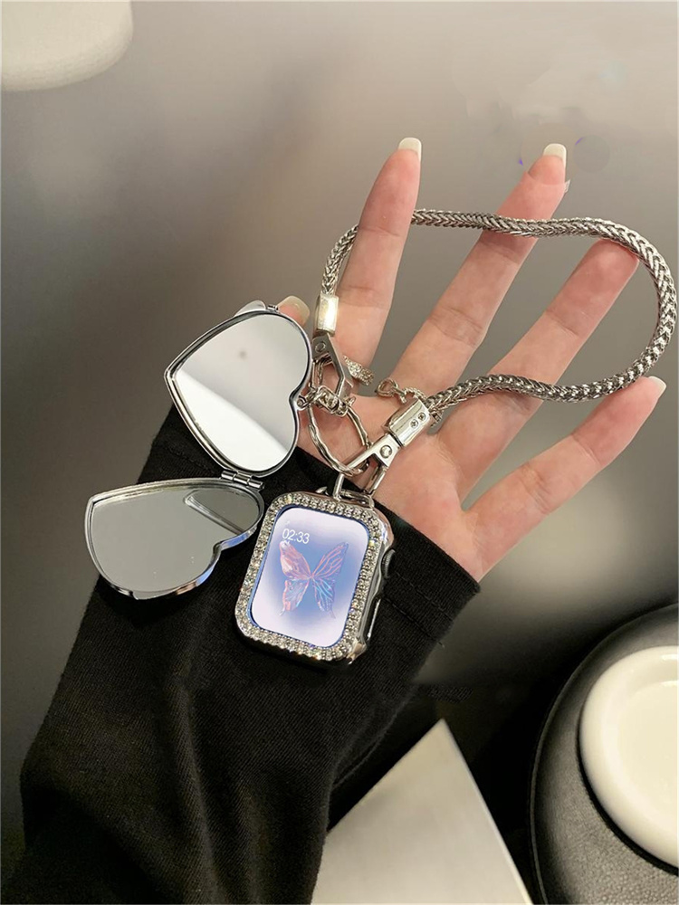 Luxury Watch Korea - Корейский серебряный ремешок с подвеской Love
