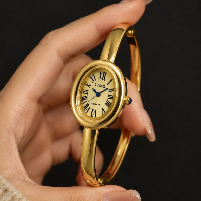 Luxury Watch And Jewelry Brand - Элегантные женские часы с винтажным овальным