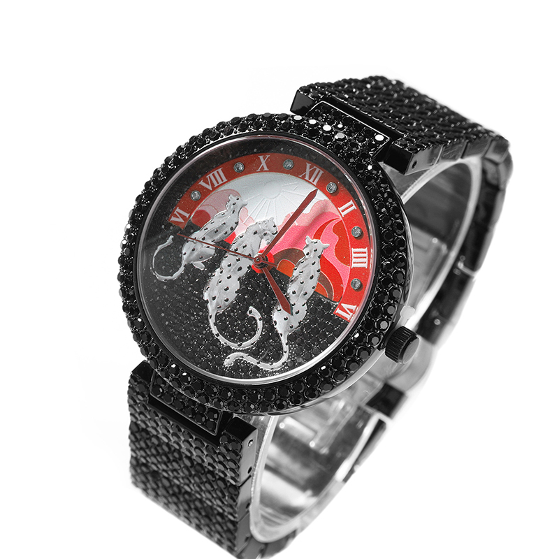 Luxury Watch And Jewelry Brand - Мужские часы с солнечным и леопардовым