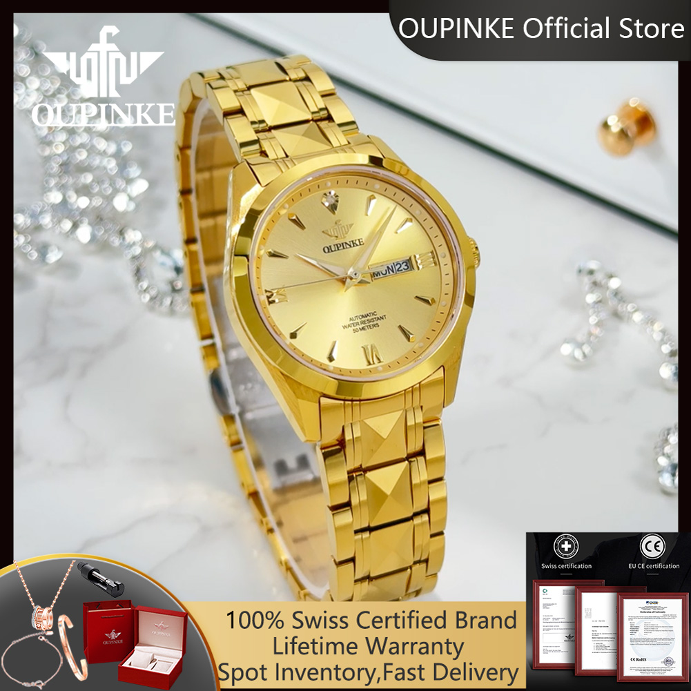 Luxury Watch In Japan - OUPINKE 3306 Женские часы с настоящими