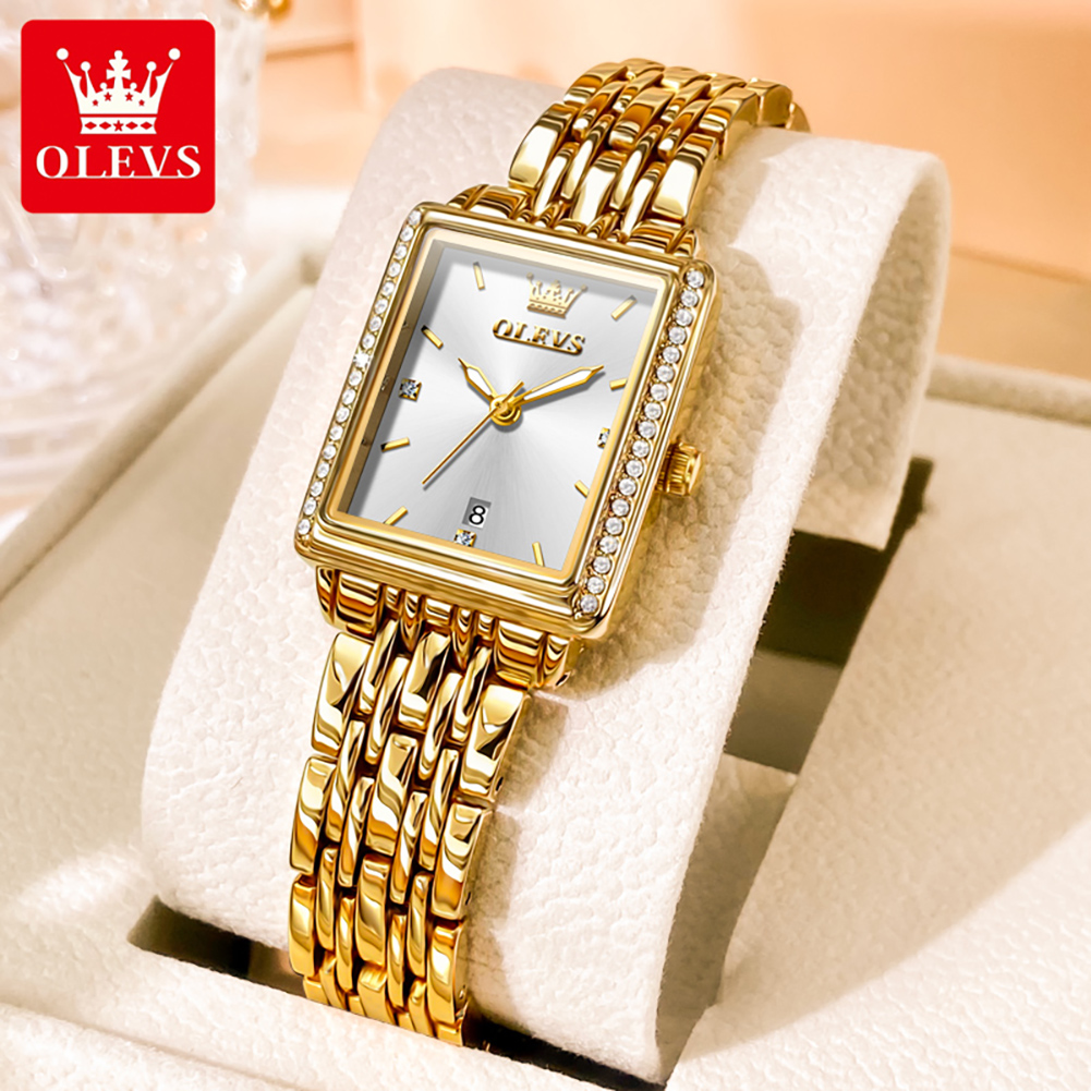 Luxury Watch Lady - OLEVS 9995 Женские часы с датой,