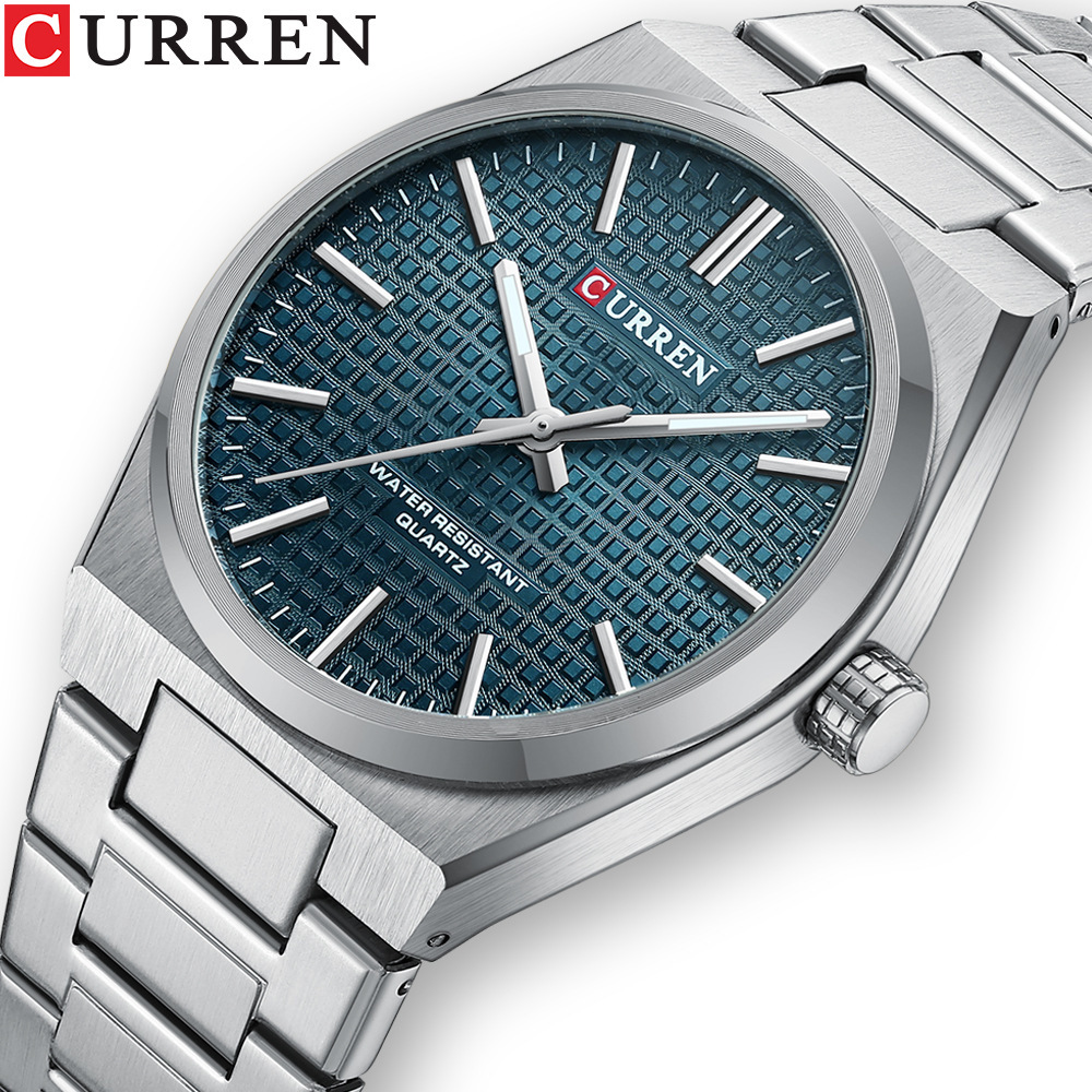 Luxury Watch Audemars Piguet - Мужские кварцевые часы CURREN 8439: минималистичный