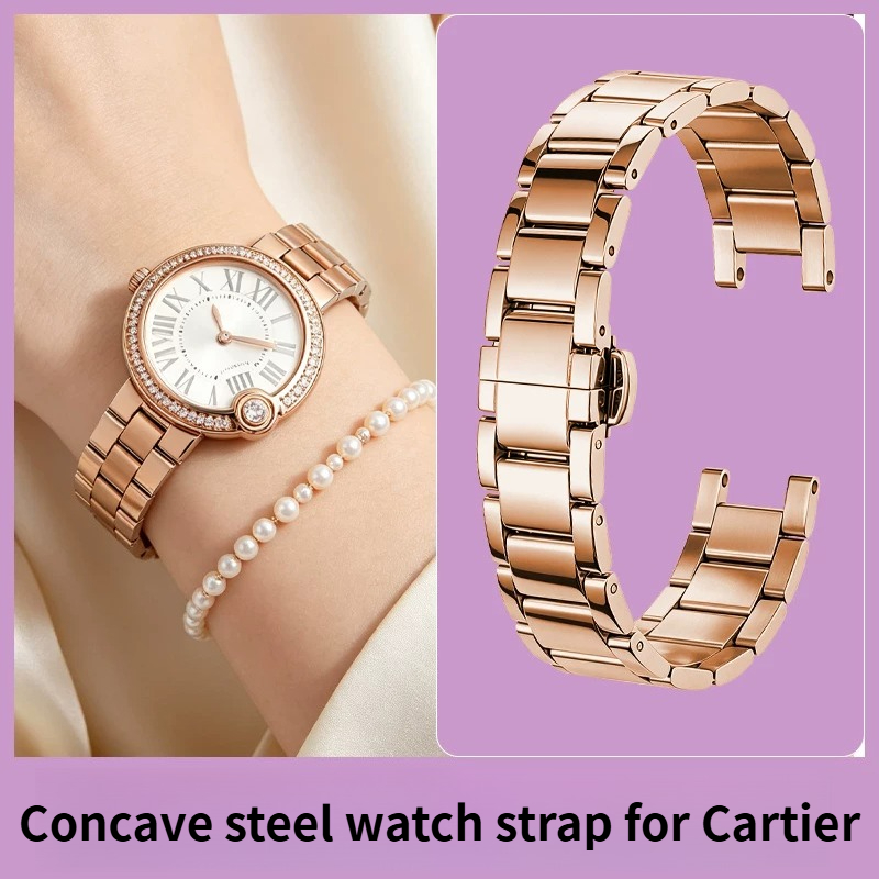 Женский ремешок для часов из н – обзор и цена Cartier Watch Ballon Bleu