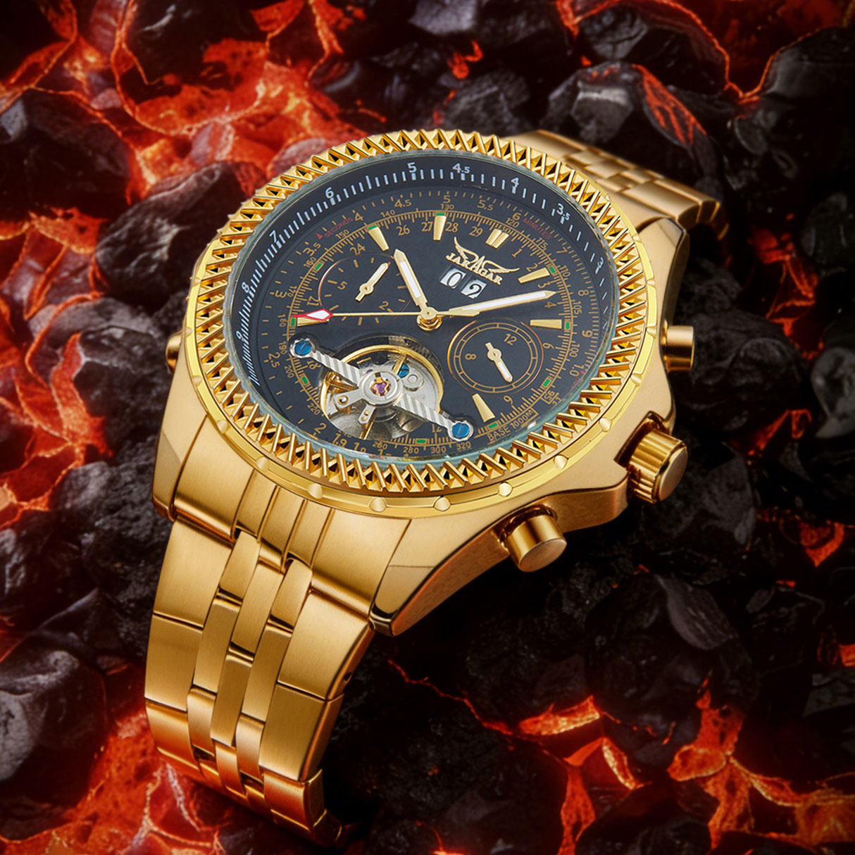 Высококачественные роскошные м – обзор и цена Chronograph Flyback Watch