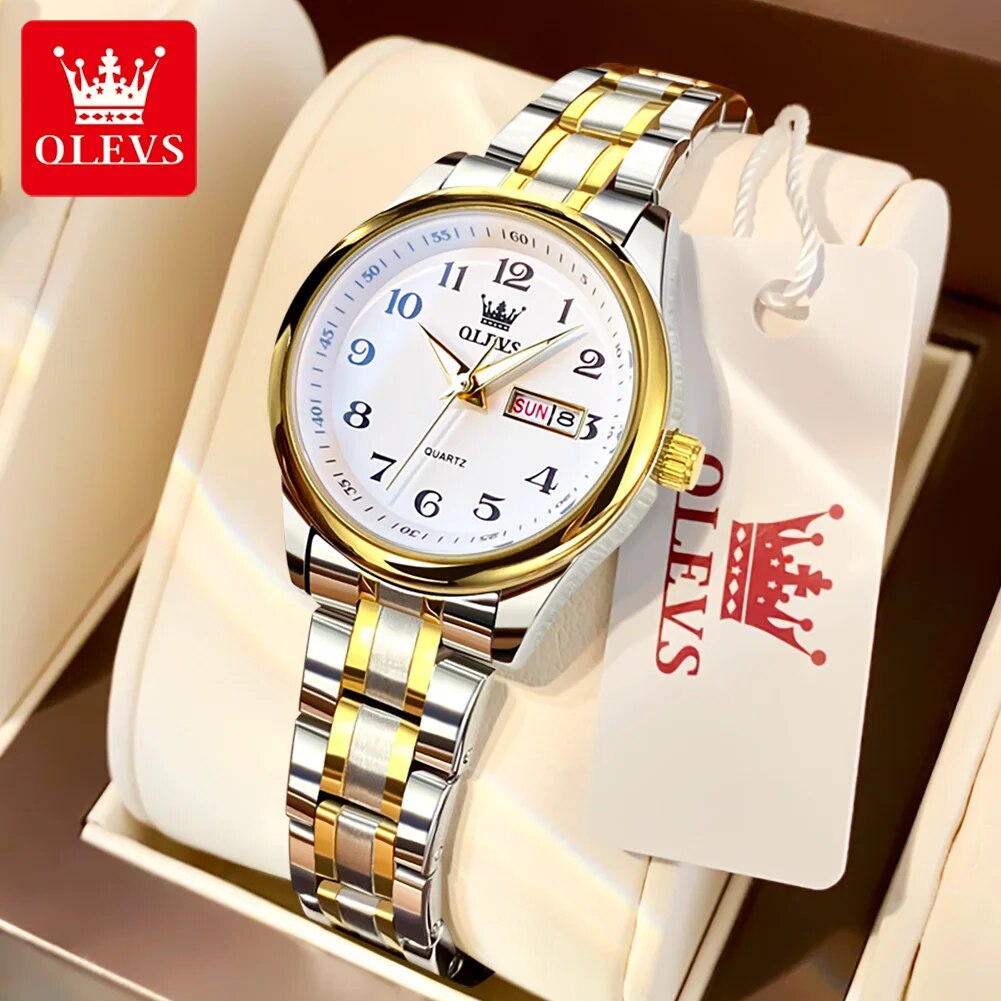 OLEVS 5567 — Хит продаж! Женск – обзор и цена Best Luxury Quartz Watch