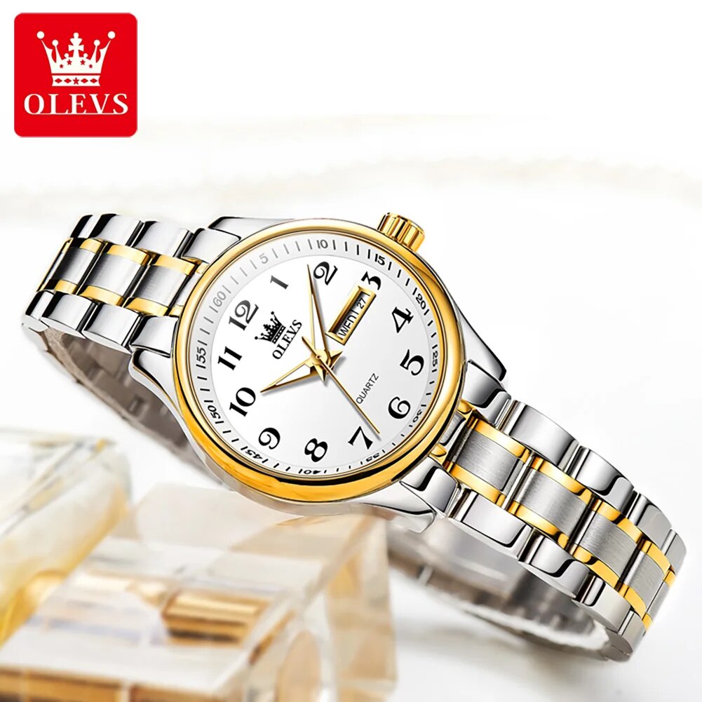 OLEVS 5567 — Хит продаж! Женск – обзор и цена Best Luxury Quartz Watch