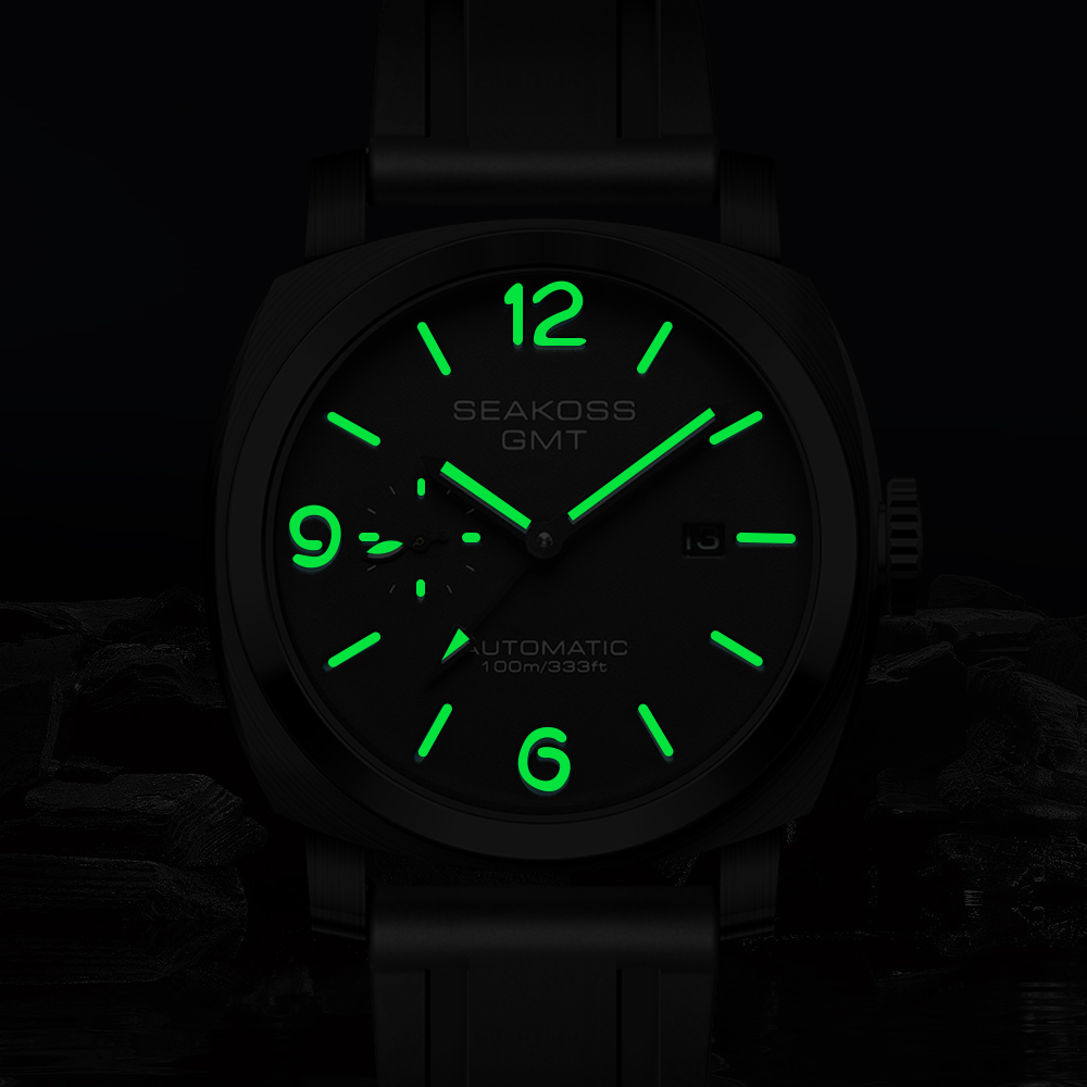 SEAKOSS 100 м мужские автомати – обзор и цена Chronograph Flyback Watch