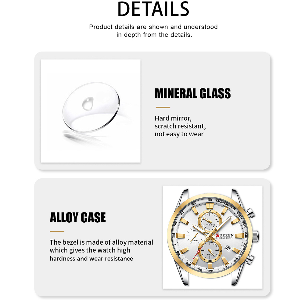 CURREN Роскошные модные хроног – обзор и цена Luxury Watch Audemars Piguet