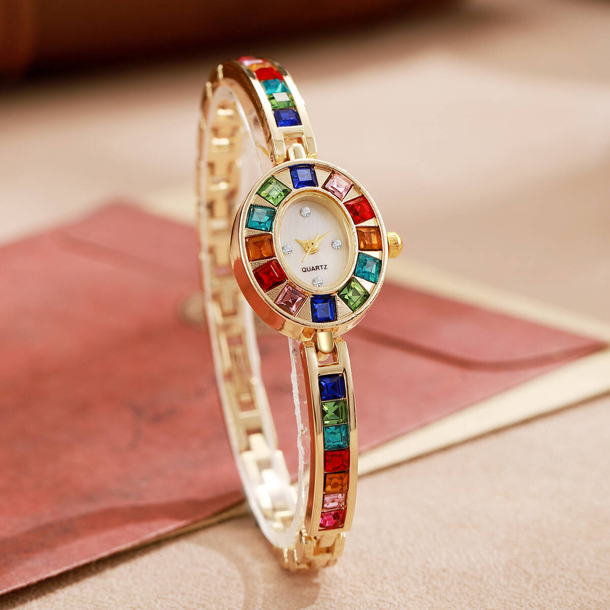 2 шт./компл. роскошные женские – обзор и цена Luxury Watch Lady