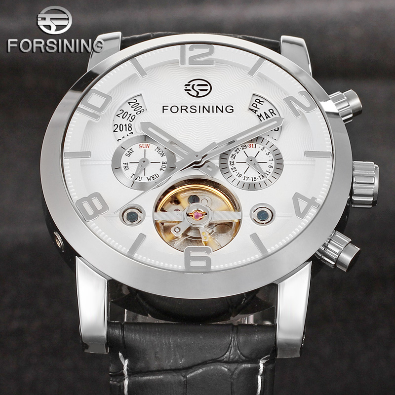 Forsining модные механические  – обзор и цена Regulator Display Watch