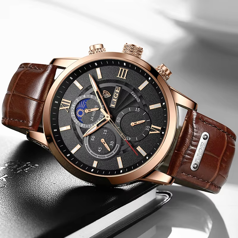 Мужские повседневные часы LIGE – обзор и цена Luxury Watch Audemars Piguet