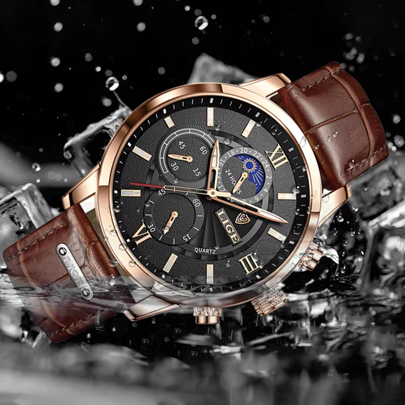 Мужские повседневные часы LIGE – обзор и цена Luxury Watch Audemars Piguet