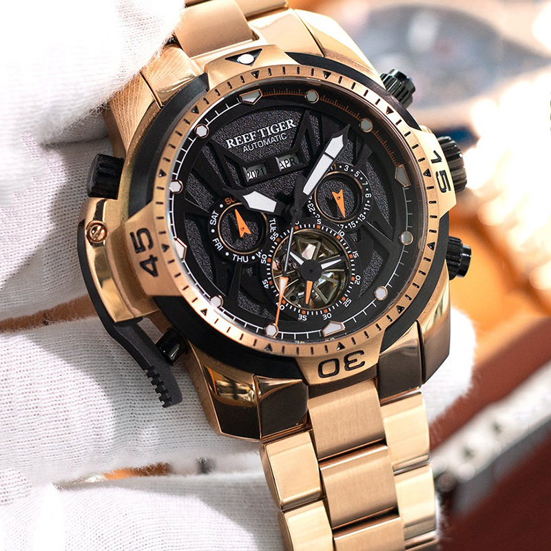 Мужские автоматические механич – обзор и цена Chronograph Flyback Watch