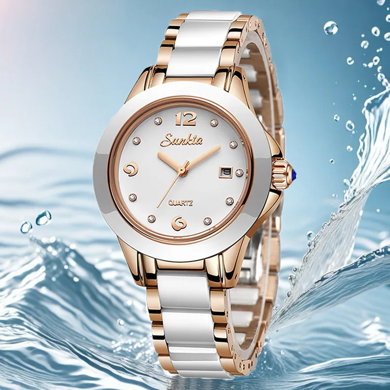 Sunkta модные повседневные ква – обзор и цена Luxury Watch Lady