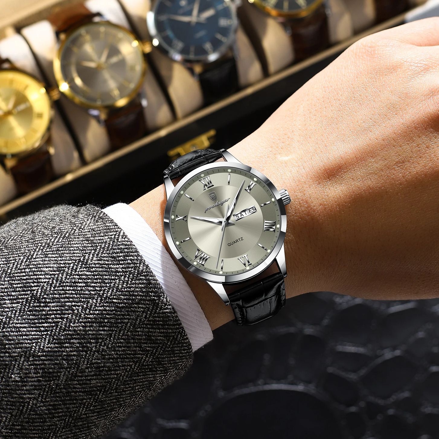 POEDAGAR Роскошные модные мужс – обзор и цена Luxury Watch Audemars Piguet