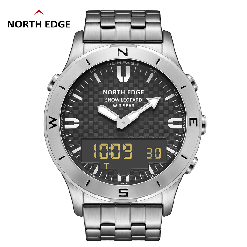 Мужские цифровые часы NORTH ED – обзор и цена Compass Watch Luxury