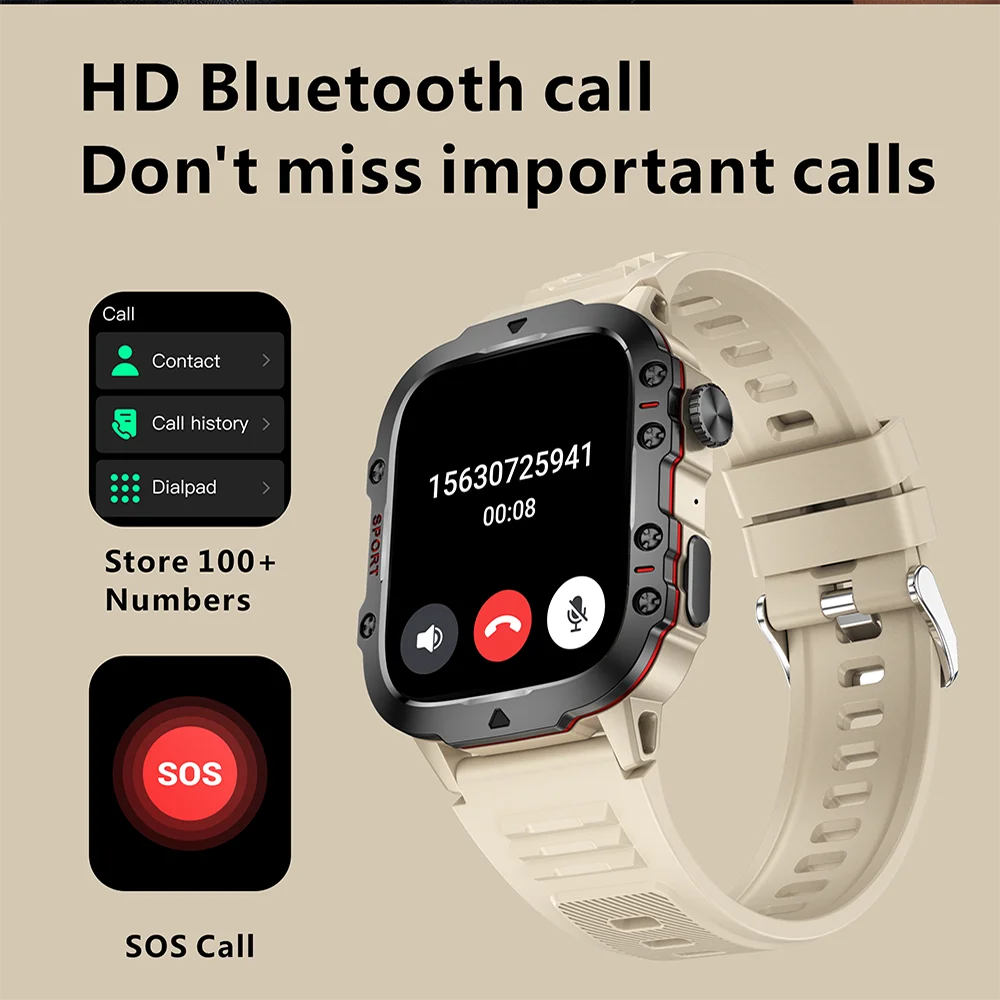 Военные смарт-часы для мужчин  – обзор и цена Compass Watch Luxury
