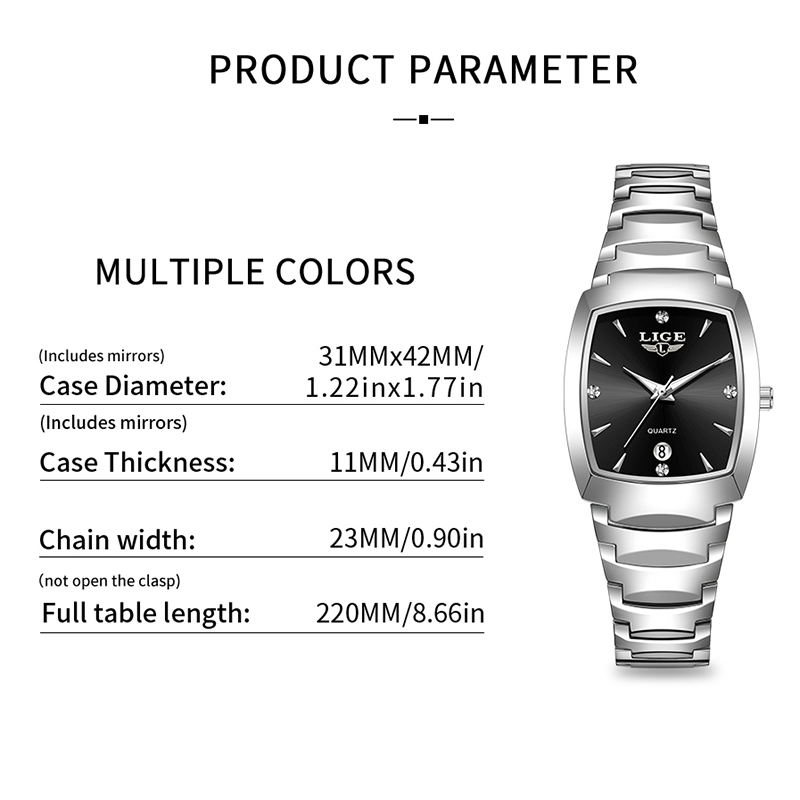 LIGE часы женские деловые роск – обзор и цена Luxury Watch Lady