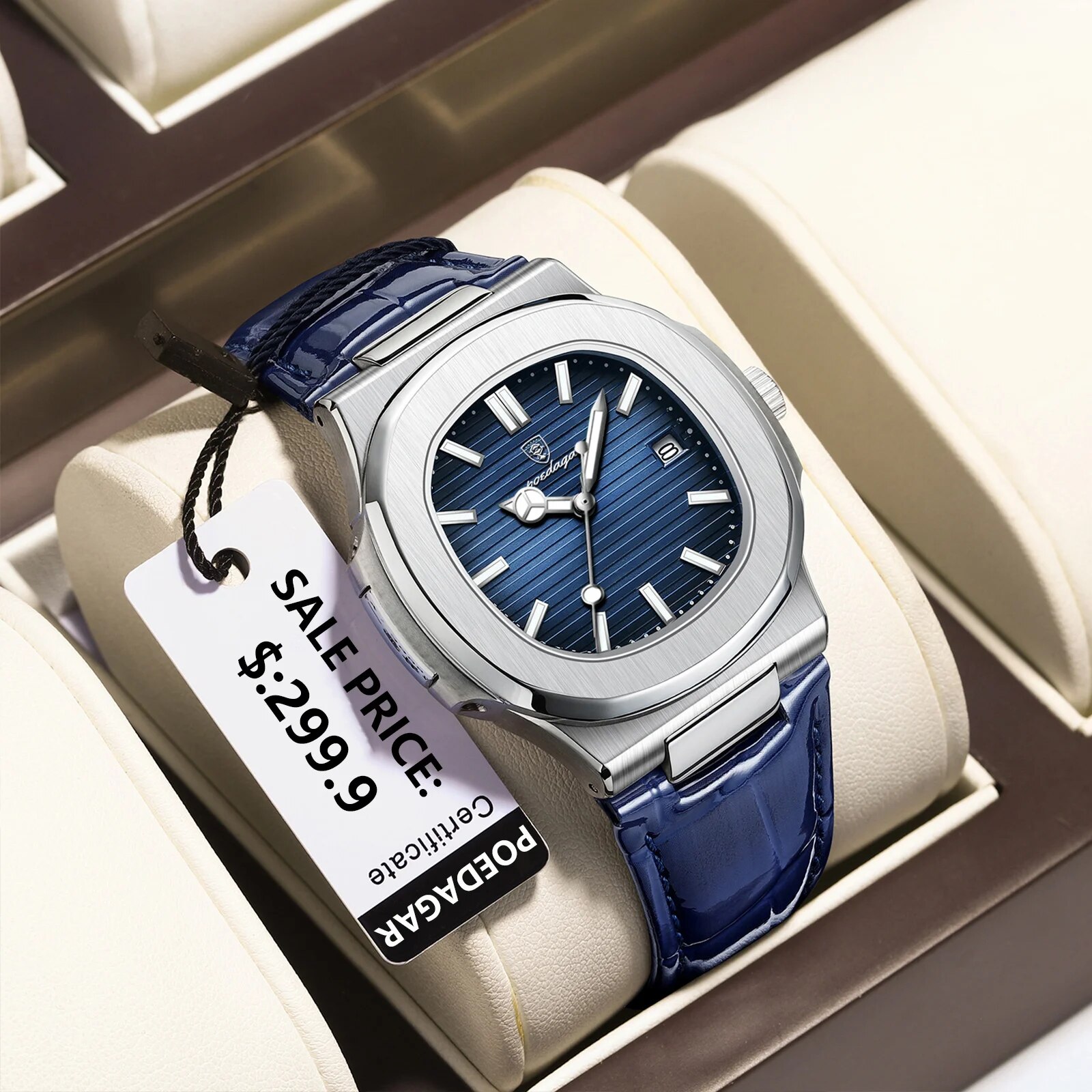 POEDAGAR Топ Роскошные Квадрат – обзор и цена Luxury Watch Audemars Piguet
