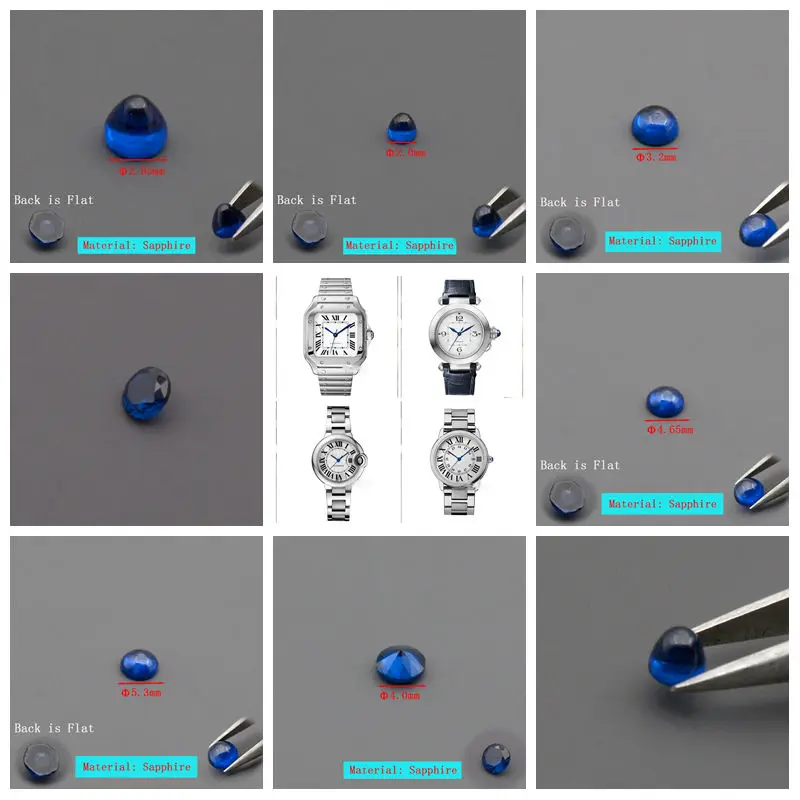 Коронка для часов с круглым си – обзор и цена Cartier Watch Ballon Bleu