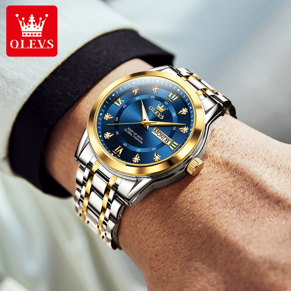 OLEVS брендовые модные мужские – обзор и цена Best Luxury Quartz Watch