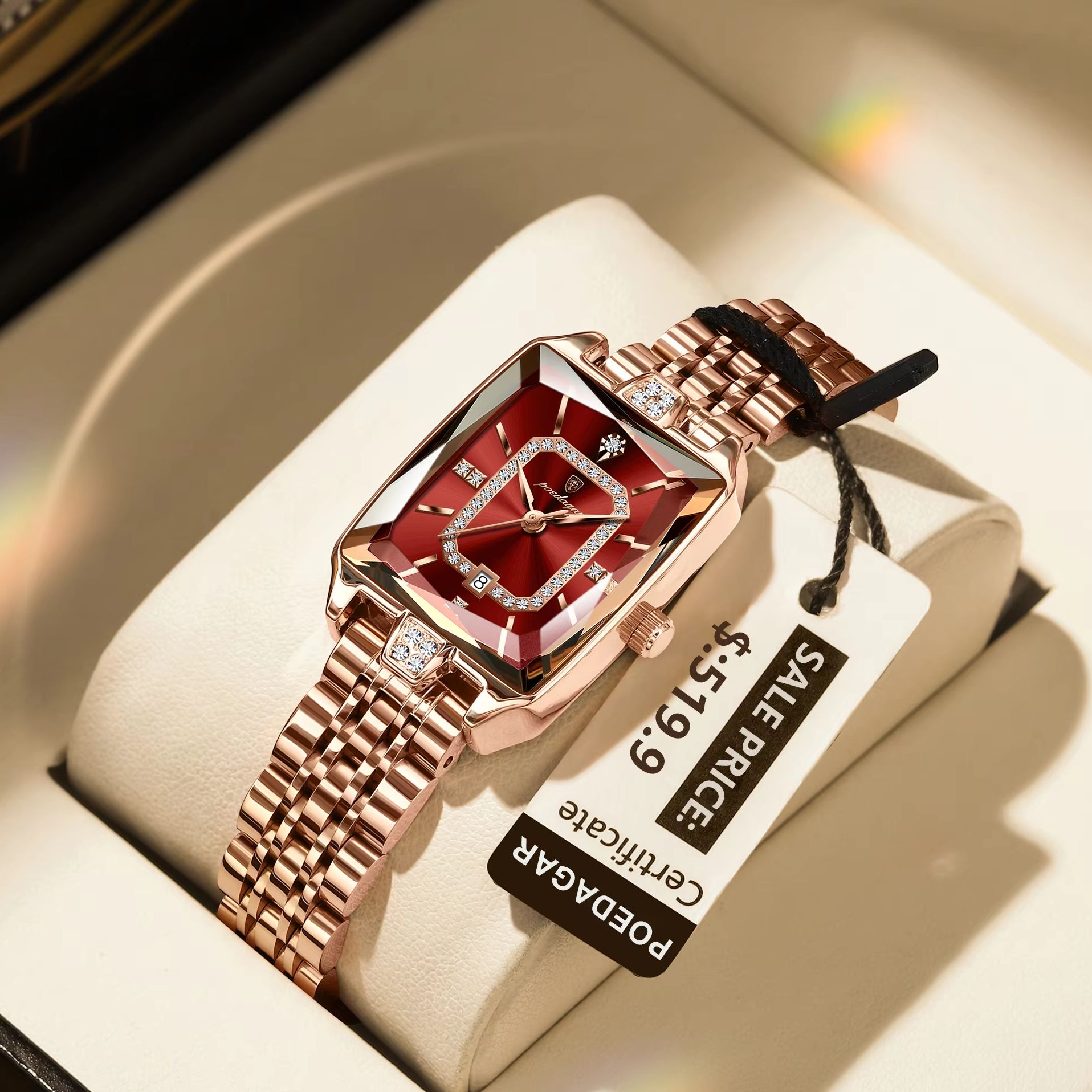 POEDAGAR модные элегантные жен – обзор и цена Luxury Watch Lady