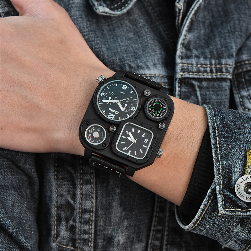 Часы Oulm Мужские кварцевые с  – обзор и цена Compass Watch Luxury