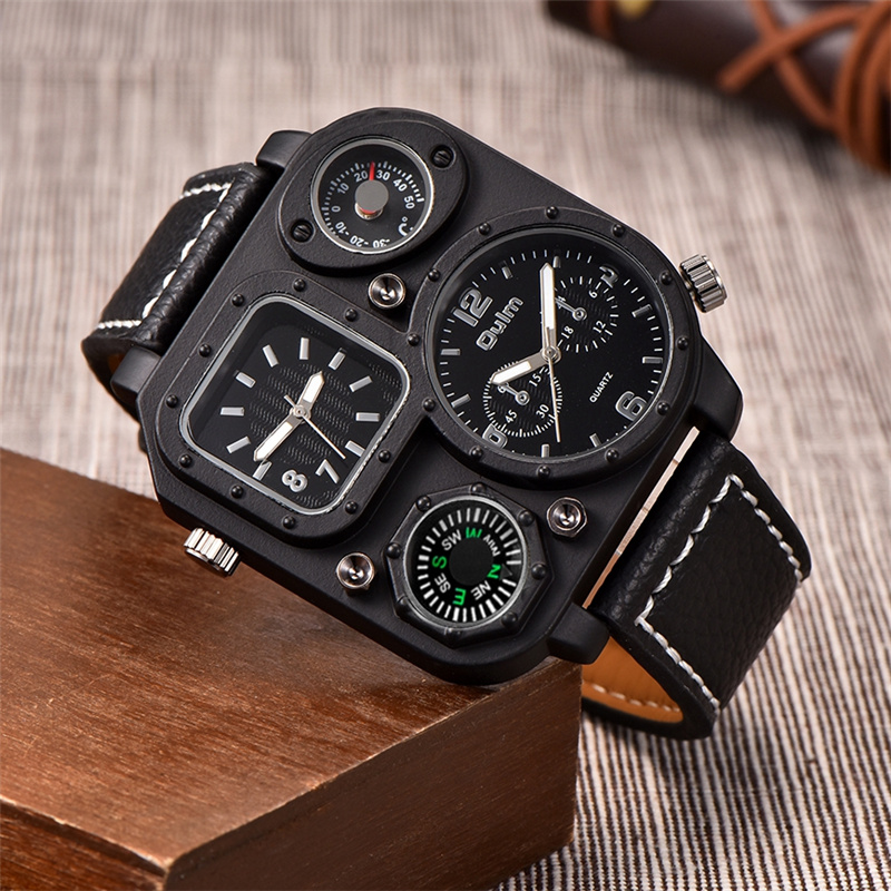 Часы Oulm Мужские кварцевые с  – обзор и цена Compass Watch Luxury