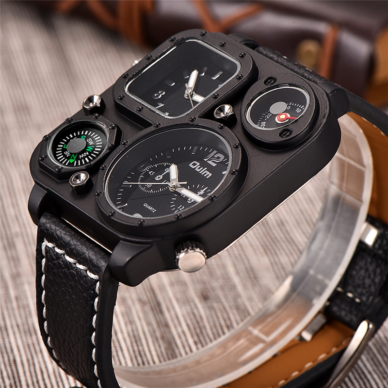 Часы Oulm Мужские кварцевые с  – обзор и цена Compass Watch Luxury