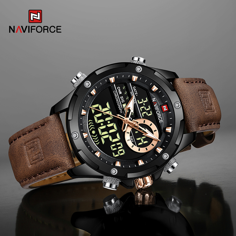 Новые мужские часы NAVIFORCE,  – обзор и цена Luxury Watch Low Price