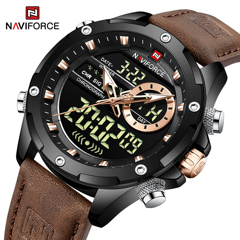 Новые мужские часы NAVIFORCE,  – обзор и цена Luxury Watch Low Price