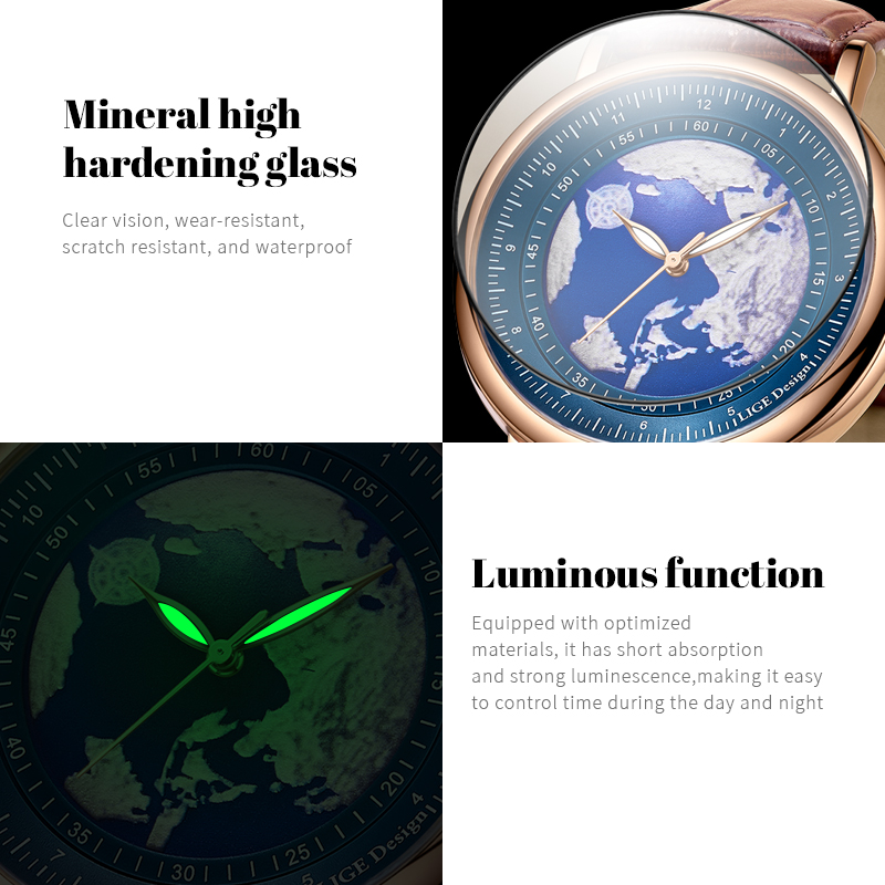 Мужские наручные часы LIGE 202 – обзор и цена Luxury Watch Low Price
