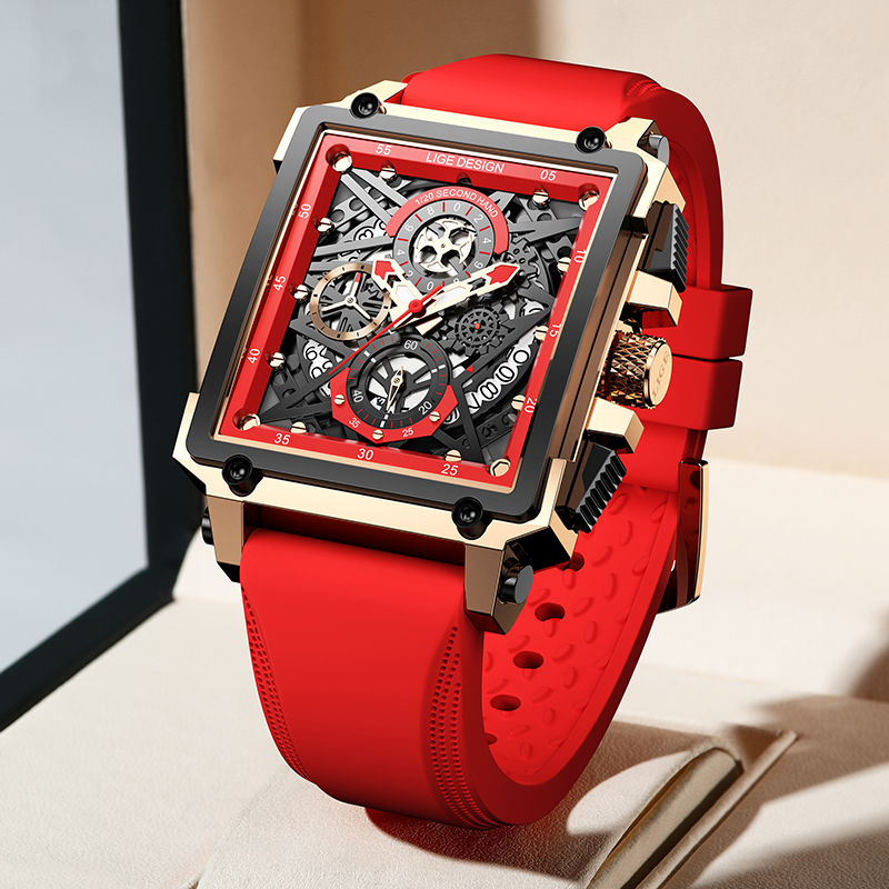 LIGE новые мужские часы лучший – обзор и цена Luxury Watch Low Price
