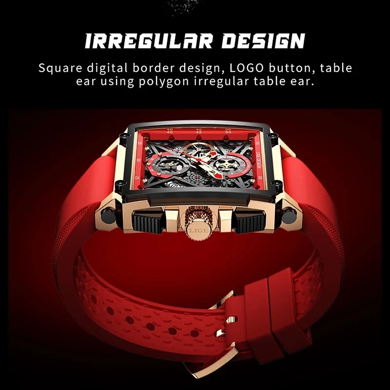 LIGE новые мужские часы лучший – обзор и цена Luxury Watch Low Price